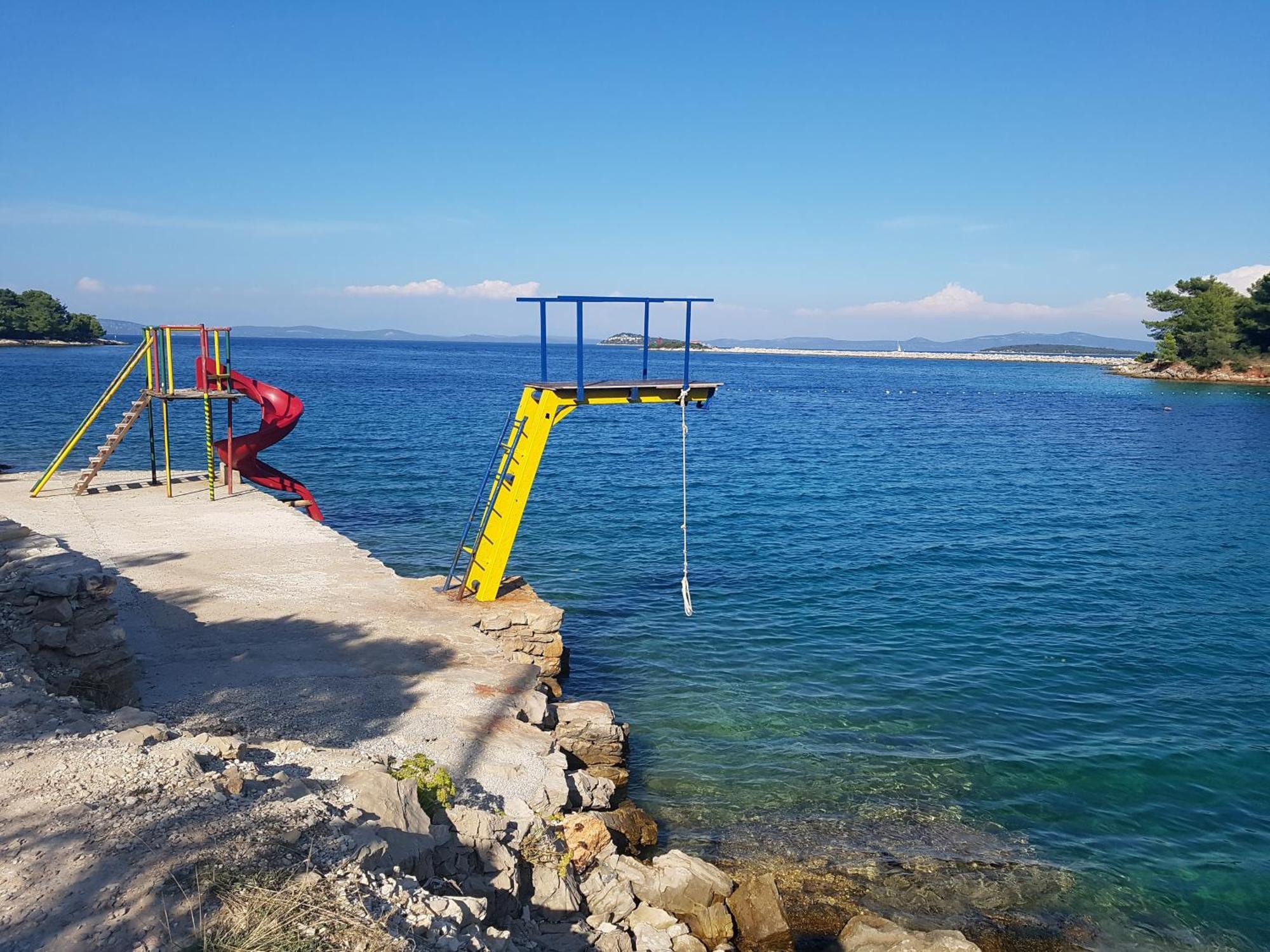 Extra Spacious Seaview Apartments Close To The Beach, With Large Terraces And Free Wi-Fi & Ac & Bbq & Parking Space Sali Buitenkant foto